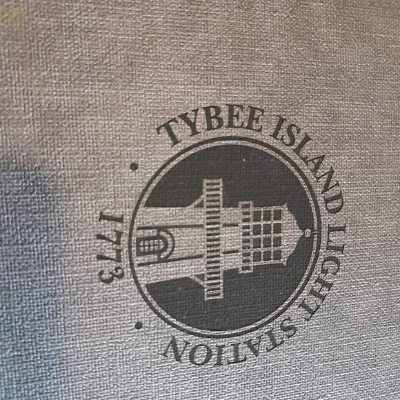 TYBEE ISLAND LIGHT STATION 1773 LIQUOR HIP FLASK AND SHOT GLASSES STAINLESS 8oz - Picture 3 of 7